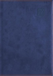 Naptár, tervező, B5, heti, DAYLINER "Square", kék