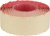 Árazószalag, 22x12 mm, piros