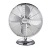 Asztali ventilátor, 30 cm, 45 W, TECHWOOD, króm